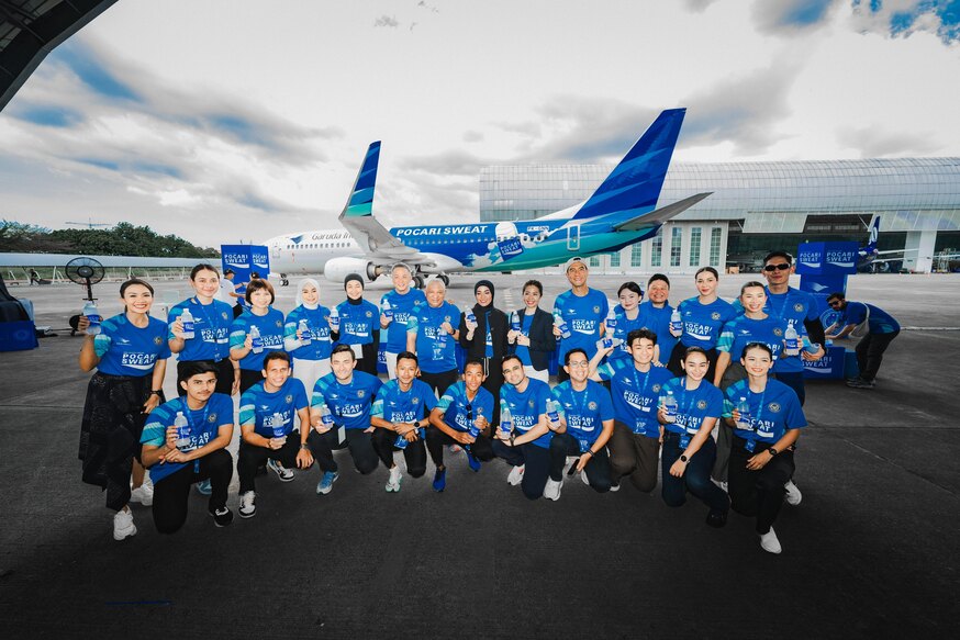 Garuda Indonesia & POCARI SWEAT Dukung Sport Tourism Negara